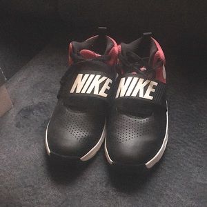 Nike’s red, black and white